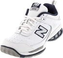 MC806WW New Balance Men's 806 V1 Tennis Shoe WHITE/WHITE Size 10.5 Wide Like New
