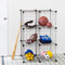 HONEY CAN DO HONEY-CAN-DO 6 CUBE BLACK STORAGE SET SHF-09484 - BLACK - Like New