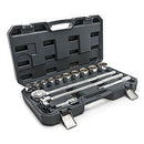 CRESCENT 14 PIECE MECHANICS TOOL SET 3/4" DRIVE 12 POINT - CTK14SAEN - Like New