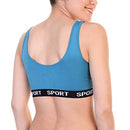 ANGELINA WOMEN'S SEAMLESS WIRE-FREE BRALETTE SPORT PRINT SET 6 PACK WOMEN S/M - Brand New