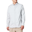 AMAZON ESSENTIALS MEN'S LONG SLEEVE SHIRT REGULARFIT SIZE: MEN XS - LIGHT GREY - Like New
