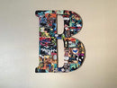 23 in. Letter R Unfinished Vintage Monogram Wood Letter - Like New