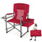ARROWHEAD OUTDOOR FOLDING DIRECTOR’S CHAIR W/SIDE TABLE & INTEGRATED COOLER - Like New