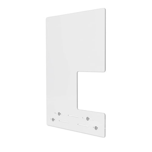 DEFLECTO MOUNTING SAFETY BARRIER SIDE PASS THRU, 23.75" X 31.75" 2 UNITS/CARTON - Brand New