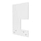 DEFLECTO MOUNTING SAFETY BARRIER SIDE PASS THRU, 23.75" X 31.75" 2 UNITS/CARTON - Brand New