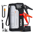 HPBS Jump Starter Air Compressor 5000A Starter 150 PSI LCD Display - Gray/Black - Like New