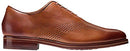 COLE HAAN MEN'S WASHINGTON GRAND LASER WING OXFORD SIZE: MEN 11.5 - TAN/LAVA - Like New