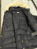 GALAXY BY HARVIC SPIRE BY GALAXY JENAR HEAVYWEIGHT COAT JACKET SIZE: S - BLACK - Like New