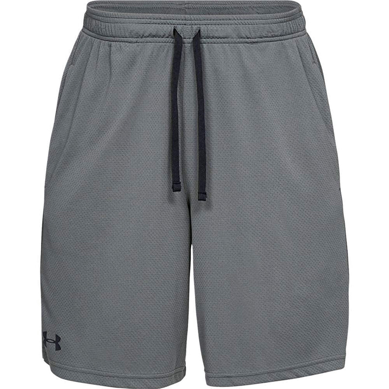 UNDER ARMOUR MEN'S TECH MESH SHORTS - SIZE: MEN M - PITCH GRAY BLACK - Brand New