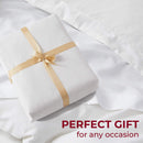 BIBB HOME 3-PIECE HEAVYWEIGHT FLANNEL DUVET COVER SET - SIZE: QUEEN - GRAY - Brand New