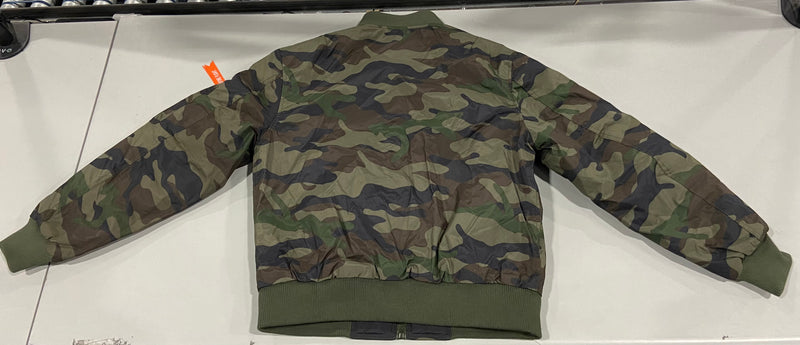 SPIRE BY GALAXY AVIATOR BOMBER JACKET - WOODLAND - MEDIUM - 2908WD - Brand New