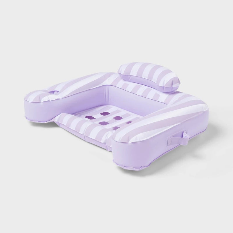 SUN SQUAD POOL LOUNGE CHAIR - LAVENDER - Like New
