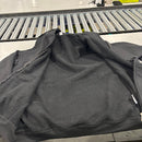 GENERIC HOODIE FULL ZIP JACKET WITH FRONT POUCH - SIZE: MEN 2XL - BLACK - Like New