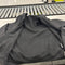 GENERIC HOODIE FULL ZIP JACKET WITH FRONT POUCH - SIZE: MEN 2XL - BLACK - Like New