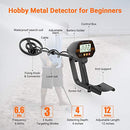 DSF Metal Detector, 24"-45" Adjustable Metal Finder for Adults and Kids - Black - Like New