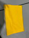 GENERIC YELLOW 16" BY 12" WASH CLOTH - YELLOW - Like New
