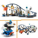 LEGO CREATOR 3 IN 1 SPACE ROLLER COASTER BUILDING FEATURING AMUSEMENT PARK - Like New