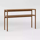 Warwick Narrow Console Table - Threshold™ B084X7FNFK - Brown - Brand New
