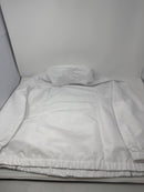 SPYDER WHITE ZIP-UP HOODIE, FITTED - SIZE: WOMEN MEDIUM - WHITE - Like New