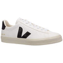 T2-A-EXTRA/WHITE/BLACK SIZE 9 VEJA MEN CAMPO SNEAKERS EXTRA WHITE/BLACK - Like New
