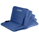 Leader Accessories Stadium Seat Cozy Portable Reclining Bleacher Chair 2 Seats - Brand New