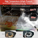 GOYAPPIN STEAM CLEANER PRESSURIZED HANDHELD, HIGH TEMPERATURE HC3800PRO - RED - Like New