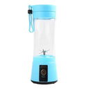 JUICEUP PORTABLE ELECTRIC JUICER,SMOOTHIE BLENDER 380ML USB RECHARGEABLE - BLUE - Like New