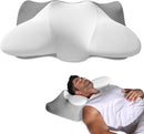 Extra High Loft Cervical Pillow, for Broad Shoulders, Firm Support Design - Like New