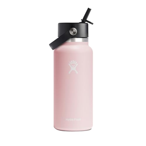 HYDRO FLASK 32OZ WIDE FLEX STRAW CAP BOTTLE W32BFS678 - Trillium - Brand New