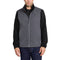 IZOD MEN'S SOFTSHELL VEST, SIZE LARGE - IRON GATE - Like New