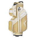 uniHimal GOLF CART BAG, 15 WAY ORGANIZER DIVIDER TOP WITH HANDLES - GOLD - Like New