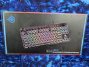 MAGIC REFINER MK11 TYPEWRITER RGB GAMING KEYBOARD WIRED LED BLACKLIT - BLACK - Like New