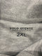 POLO AVENUE POLO SHIRT - SIZE: MEN 2XL - GRAY - Brand New