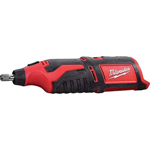 MILWAUKEE 2460-20 M12 ROTARY TOOL ONLY - [BLACK/RED] Like New