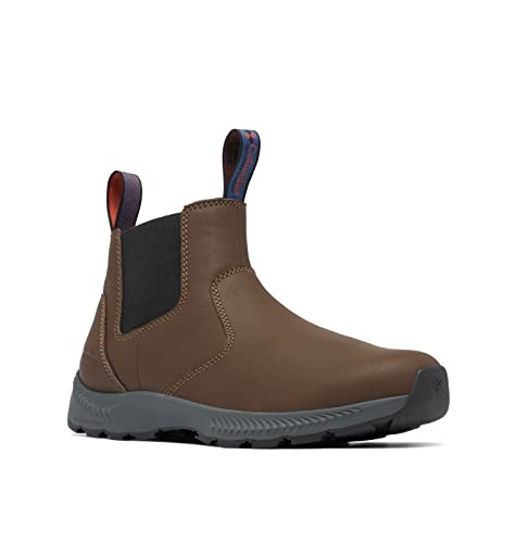 2044471200 COLUMBIA MEN LANDROAMER SCOUT SNEAKER ESPRESSO/RED SIZE 7.5 - Like New