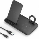 ANKER POWERWAVE 3-IN-1 STAND WITH WATCH CHARGING CABLE HOLDER - - Scratch & Dent