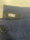 START MEN'S FLEX STRETCH COTTON CARGO PANTS - SIZE: MEN 34 - NAVY - Brand New