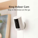 RING INDOOR CAM NEWEST MODEL HOME OR BUSINESS SECURITY 1080P HD VIDEO - WHITE Like New