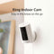 RING INDOOR CAM NEWEST MODEL HOME OR BUSINESS SECURITY 1080P HD VIDEO - WHITE Like New