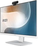 MSI MODERN AM242TP AIO DESKTOP 23.8" FHD I5-1135G7 8GB RAM 256GB SSD - WHITE - Like New