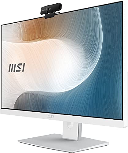 MSI MODERN AM242TP AIO DESKTOP 23.8" FHD I5-1135G7 8GB RAM 256GB SSD - WHITE - Like New