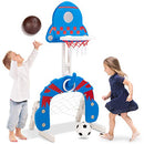 Best Choice Products 3-in-1 Toddler Basketball Hoop Sports Activity - NEW - Brand New