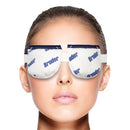 BRUDER MOIST HEAT EYE COMPRESS | MICROWAVE ACTIVATED | FAST ACTING - WHITE - Like New