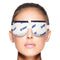 BRUDER MOIST HEAT EYE COMPRESS | MICROWAVE ACTIVATED | FAST ACTING - WHITE - Like New