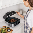 Ninja Foodi 5-in-1 Indoor Grill 4-Quart Air Fryer Roast IG301A - BLACK/SILVER Like New