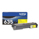 Brother Genuine TN635Y Standard Yield Toner Cartridge, 1 Pack - Yellow - Brand New