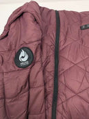 HELIOS HYBRID STYLE FOR WOMEN HEATED JACKET - SIZE: WOMEN L - MAROON - Brand New