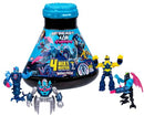MrBeast Lab Hybrids Mega Pack 4 Mix & Match Figures 7 Accessories - NEW - Brand New