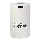 COFFEE VAC 1LB – AIRTIGHT CONTAINER MULTI-USE VACUUM CONTAINER - WHITE - Like New