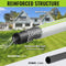 WORKPRO 5/8 IN X 50 FT GARDEN HOSE HEAVY DUTY LIGHTWEIGHT WATER BLACK/GREEN - Like New
